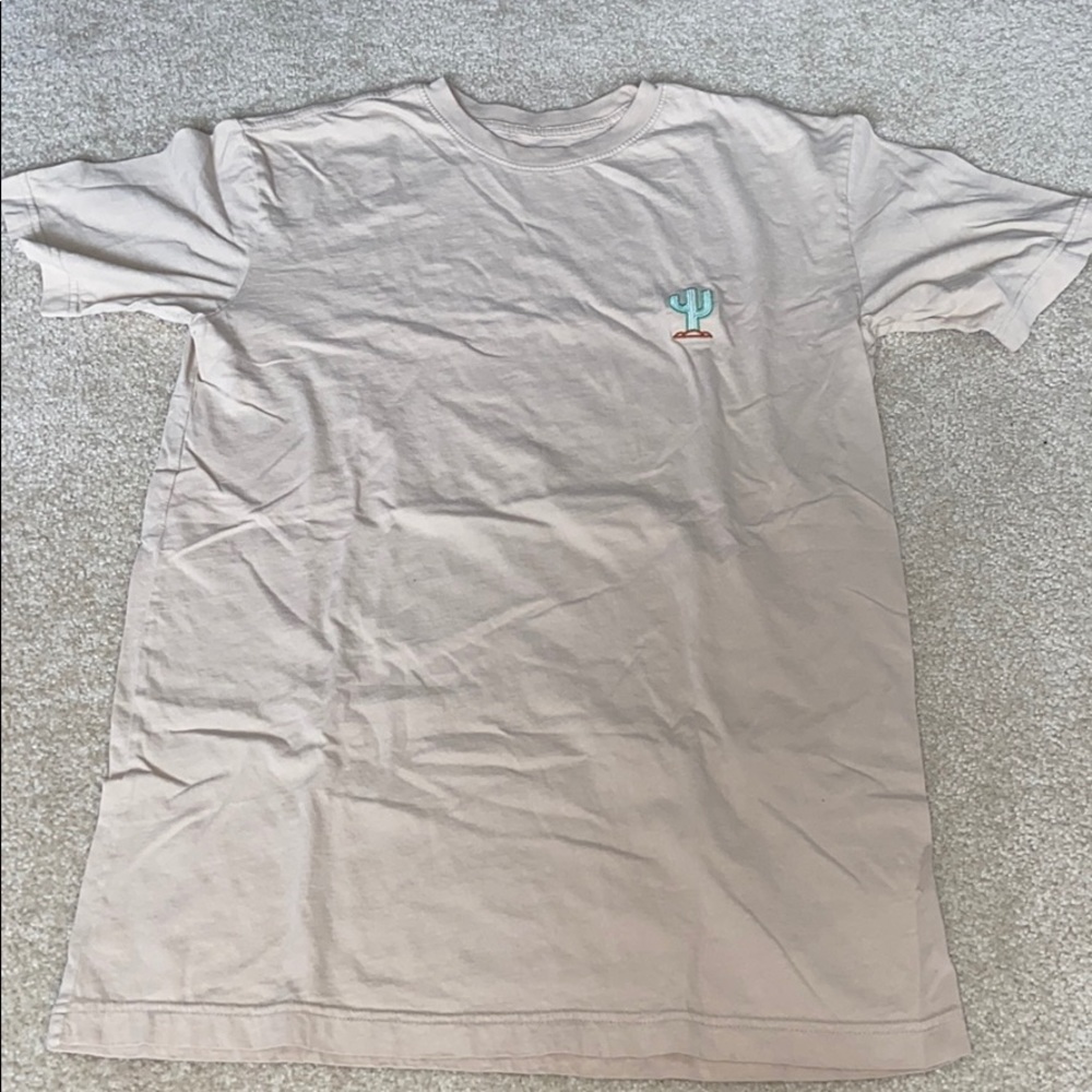 Tan t-shirt